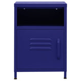 Steel Bedside Cabinet With 1 Door - Vantage Home