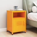 Steel Bedside Cabinet With 1 Door - Vantage Home