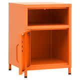 Steel Bedside Cabinet With 1 Door - Vantage Home