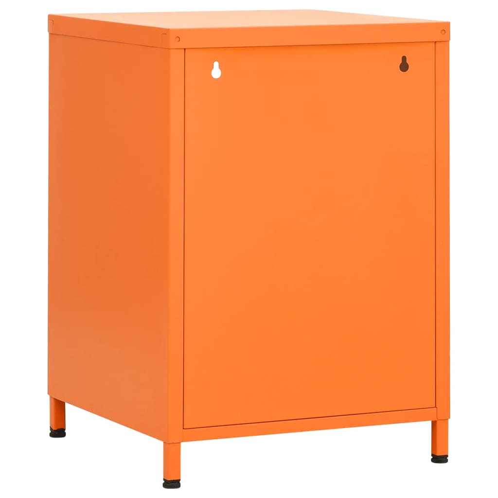 Steel Bedside Cabinet With 1 Door - Vantage Home