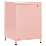Steel Bedside Cabinet With 1 Door - Vantage Home