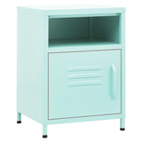 Steel Bedside Cabinet With 1 Door - Vantage Home