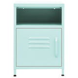 Steel Bedside Cabinet With 1 Door - Vantage Home