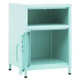 Steel Bedside Cabinet With 1 Door - Vantage Home