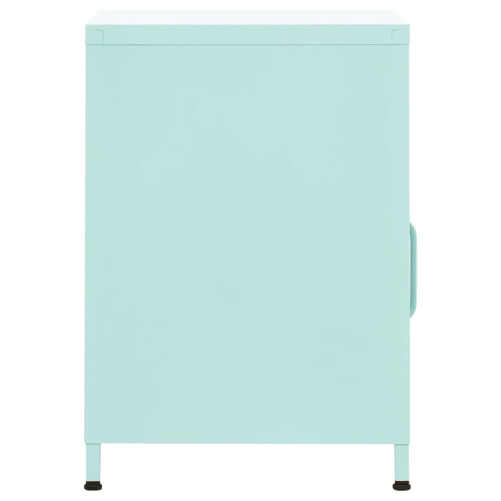 Steel Bedside Cabinet With 1 Door - Vantage Home