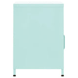 Steel Bedside Cabinet With 1 Door - Vantage Home