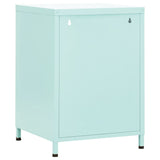 Steel Bedside Cabinet With 1 Door - Vantage Home