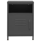 Steel Bedside Cabinet With 1 Door - Vantage Home