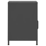 Steel Bedside Cabinet With 1 Door - Vantage Home