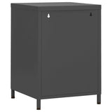 Steel Bedside Cabinet With 1 Door - Vantage Home