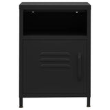 Steel Bedside Cabinet With 1 Door - Vantage Home
