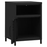 Steel Bedside Cabinet With 1 Door - Vantage Home