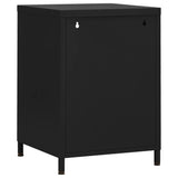 Steel Bedside Cabinet With 1 Door - Vantage Home