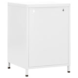 Steel Bedside Cabinet With 1 Door - Vantage Home