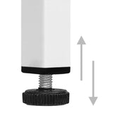 Steel Bedside Cabinet With 1 Door - Vantage Home