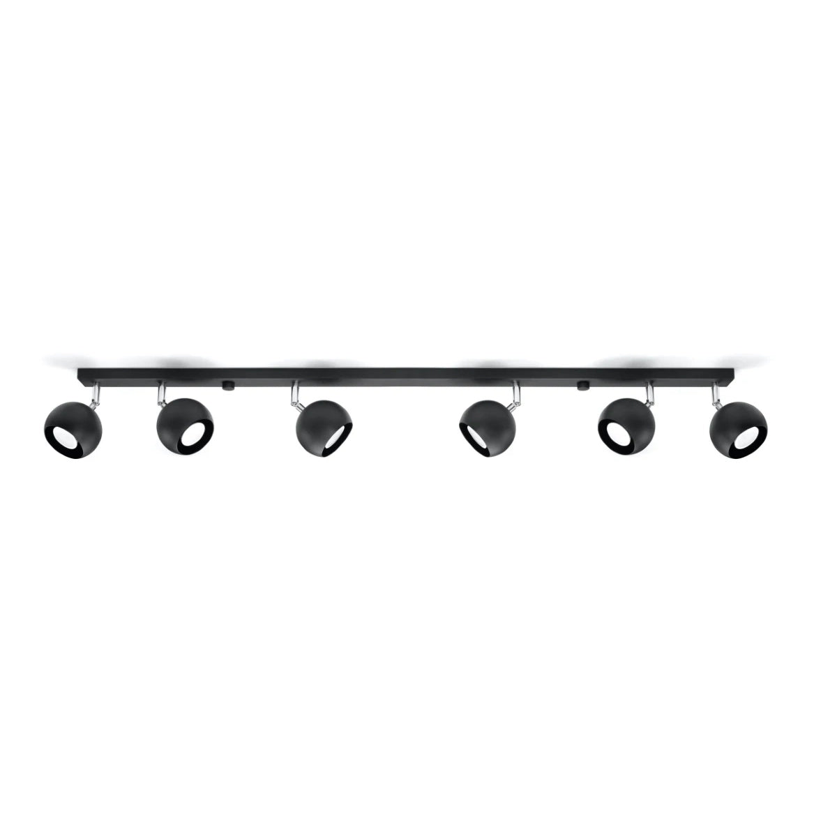 Steel Ceiling Light With 4 Oculare Lamps - Bittersweet Shimmer