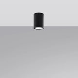 Steel Ceiling Light With Lagos 10 Lamp - Ocean Green