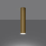 Steel Ceiling Light With Lagos 30 Lamp - Ocean Green