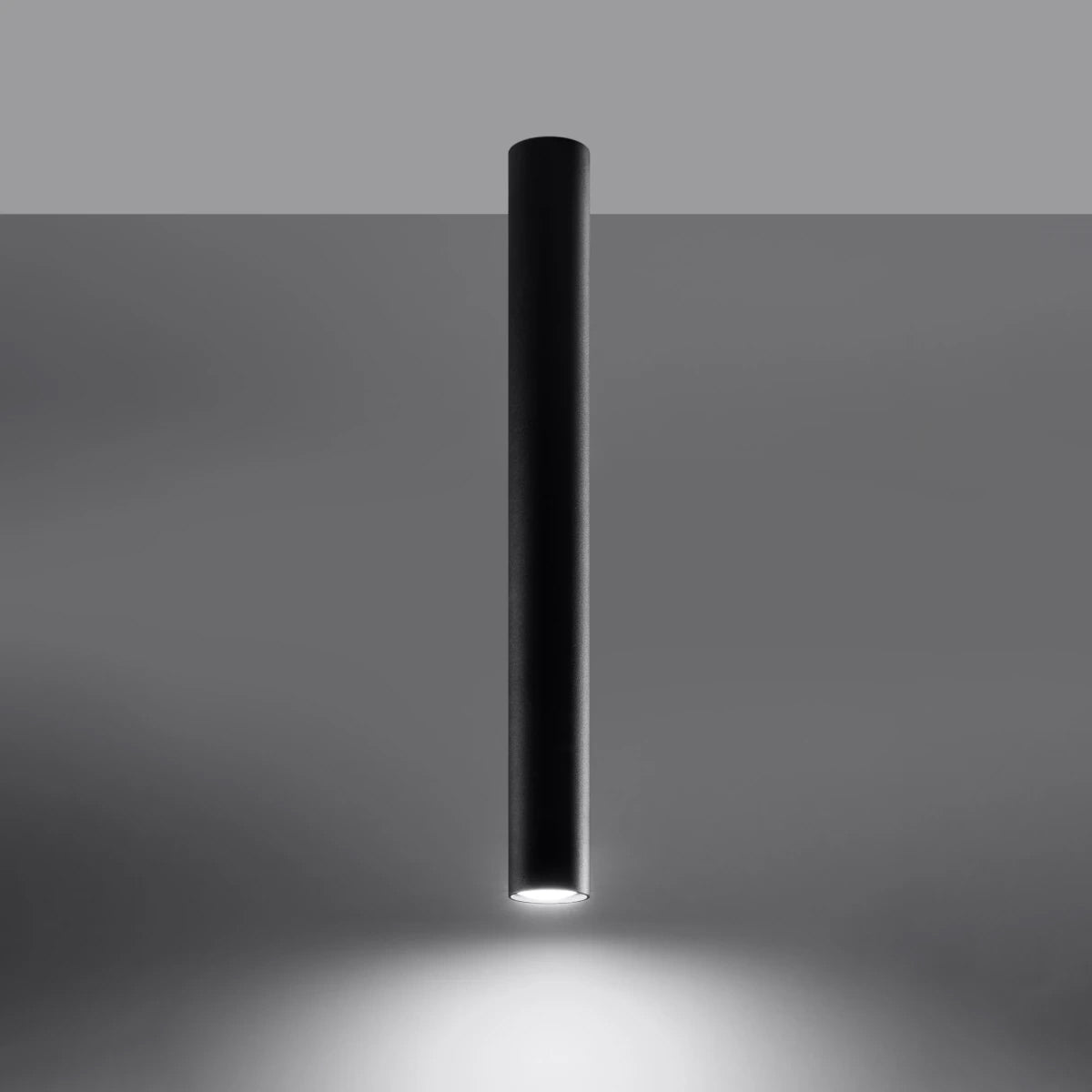 Steel Ceiling Light With Lagos 60 Lamp - Ocean Green