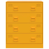 Steel Chest Of 4 Drawers 67cm Wide - Vantage Home