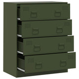 Steel Chest Of 4 Drawers 67cm Wide - Vantage Home