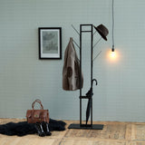 Steel Coat Hanger With 6 Spaced Pegs - Vinson