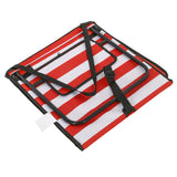 Steel Foldable Garden Beach Sun Lounger Chair Mat in Set of 2 - Velmora