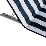 Steel Foldable Lightweight Garden Beach Sun Lounger in Set of 2 - Velmora