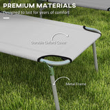 Steel Folding Reclining Garden Sun Lounger in Set of 2 With Canopy - Velmora