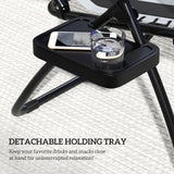 Steel Folding Reclining Zero Gravity Garden Sun Lounger Chair in Set of 2 - Velmora
