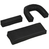 Steel Folding Sun Lounger in Set of 2 With Face Hole And 4-Position Adjustable Backrest - Velmora