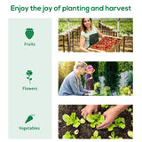 Steel Frame Garden Greenhouse 180cm Wide - Velmora