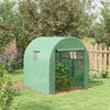 Steel Frame Garden Greenhouse 180cm Wide - Velmora