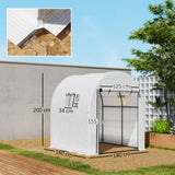 Steel Frame Garden Greenhouse 180cm Wide - Velmora