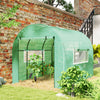 Steel Frame Garden Greenhouse 200cm Wide - Velmora