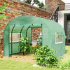 Steel Frame Garden Greenhouse 300cm Wide - Velmora