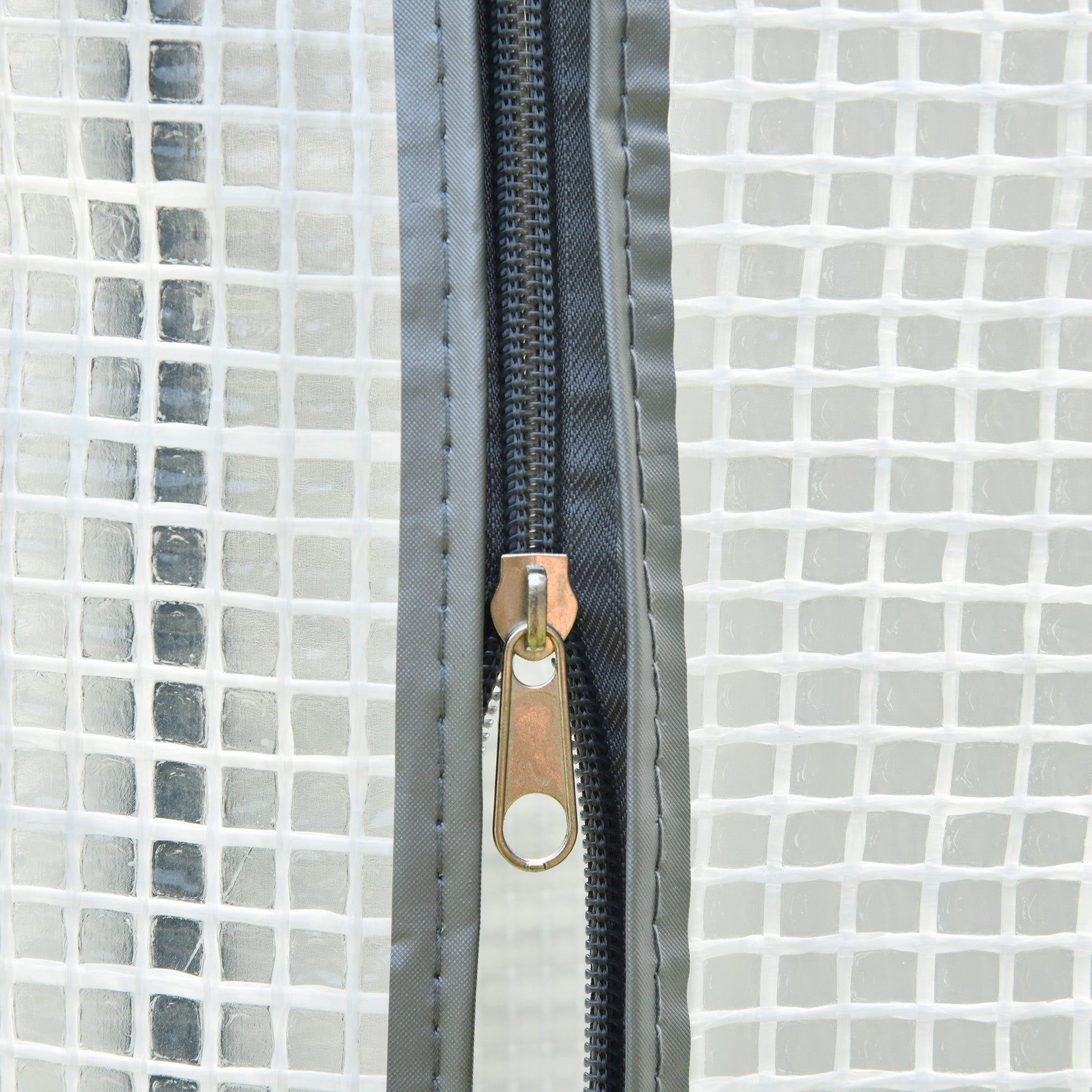 Steel Frame Garden Tomato Greenhouse With Roll-UP Door - Velmora