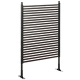 Steel Garden Fence With 2 Standing Ways 93cm Wide - Velmora