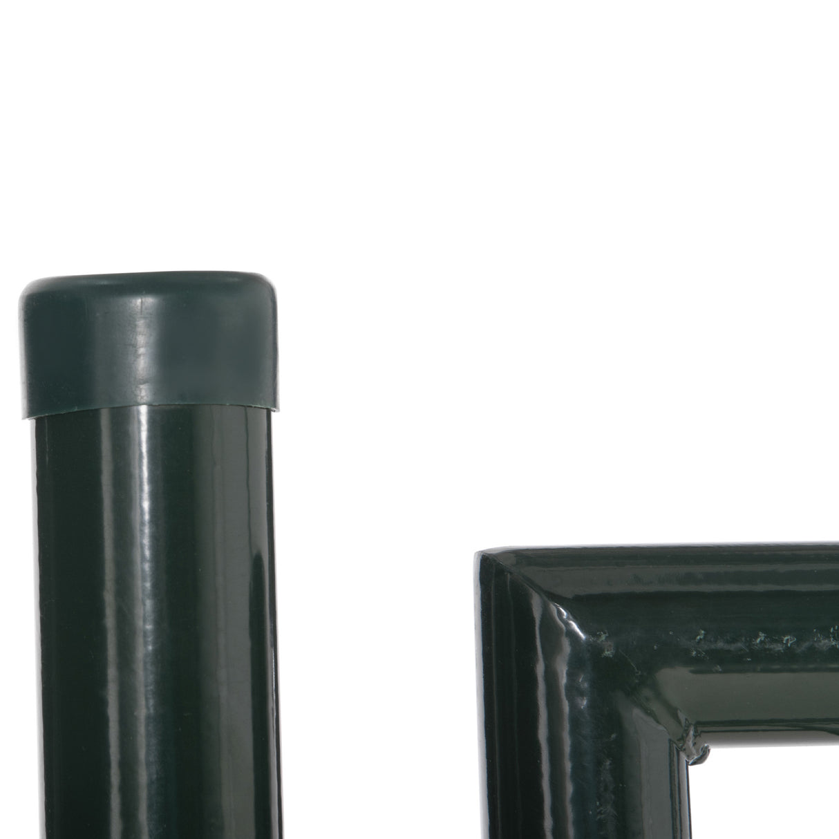 Steel Green Garden Gate With Lock And 3 Keys 97cm Wide - Velmora