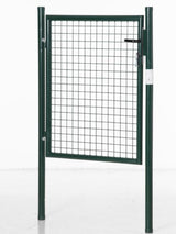 Steel Green Garden Gate With Lock And 3 Keys 97cm Wide - Velmora
