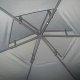 Steel Hexagon Softtop Gazebo Canopy Party Tent 390cm Width x 331cm Depth - Velmora