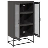 Steel Highboard 68cm Wide With 2 Doors - Vantage Home