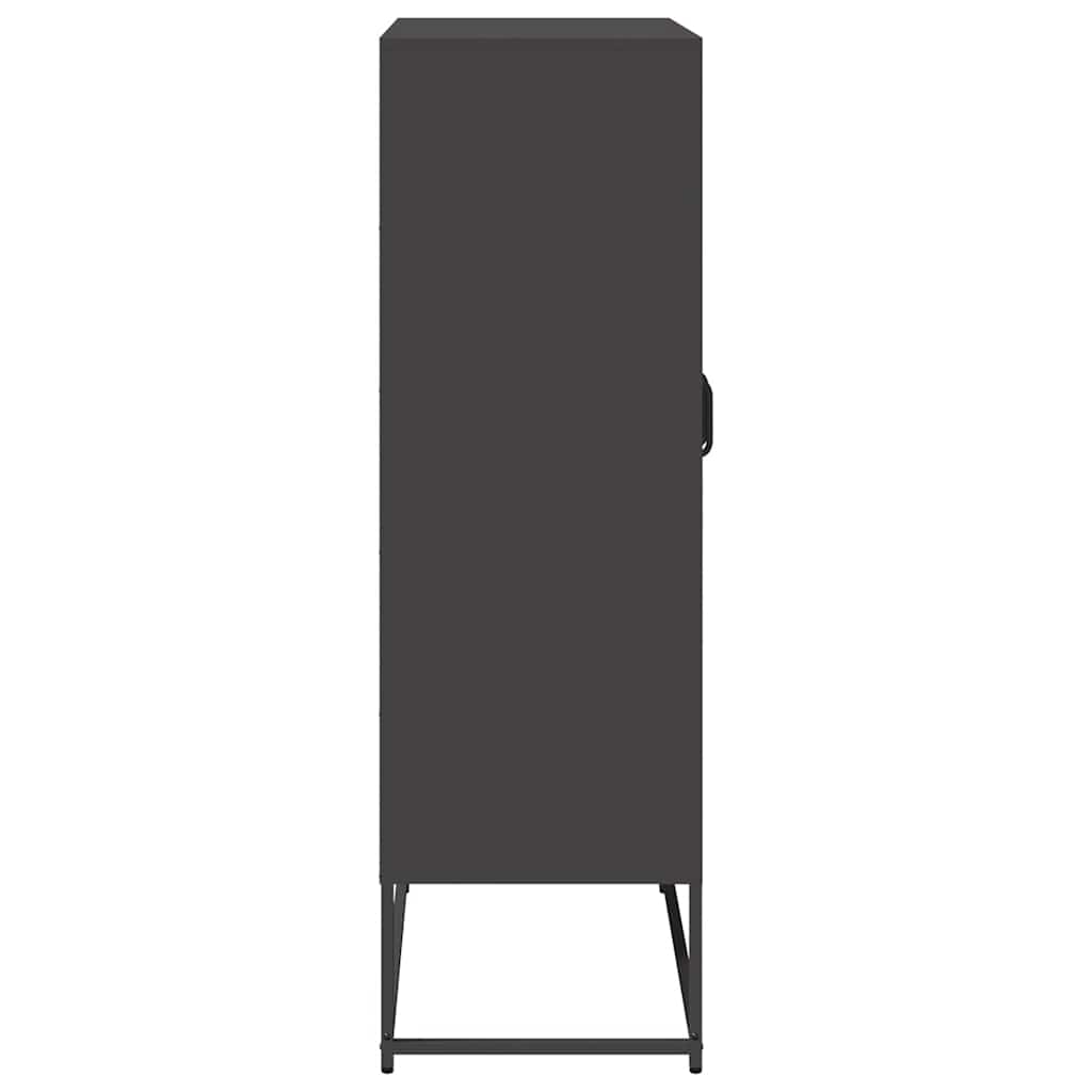 Steel Highboard 68cm Wide With 2 Doors - Vantage Home