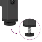 Steel Highboard 68cm Wide With 2 Doors - Vantage Home