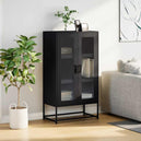 Steel Highboard 68cm Wide With 2 Doors - Vantage Home