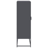 Steel Highboard 68cm Wide With 2 Doors - Vantage Home