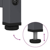 Steel Highboard 68cm Wide With 2 Doors - Vantage Home