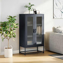 Steel Highboard 68cm Wide With 2 Doors - Vantage Home