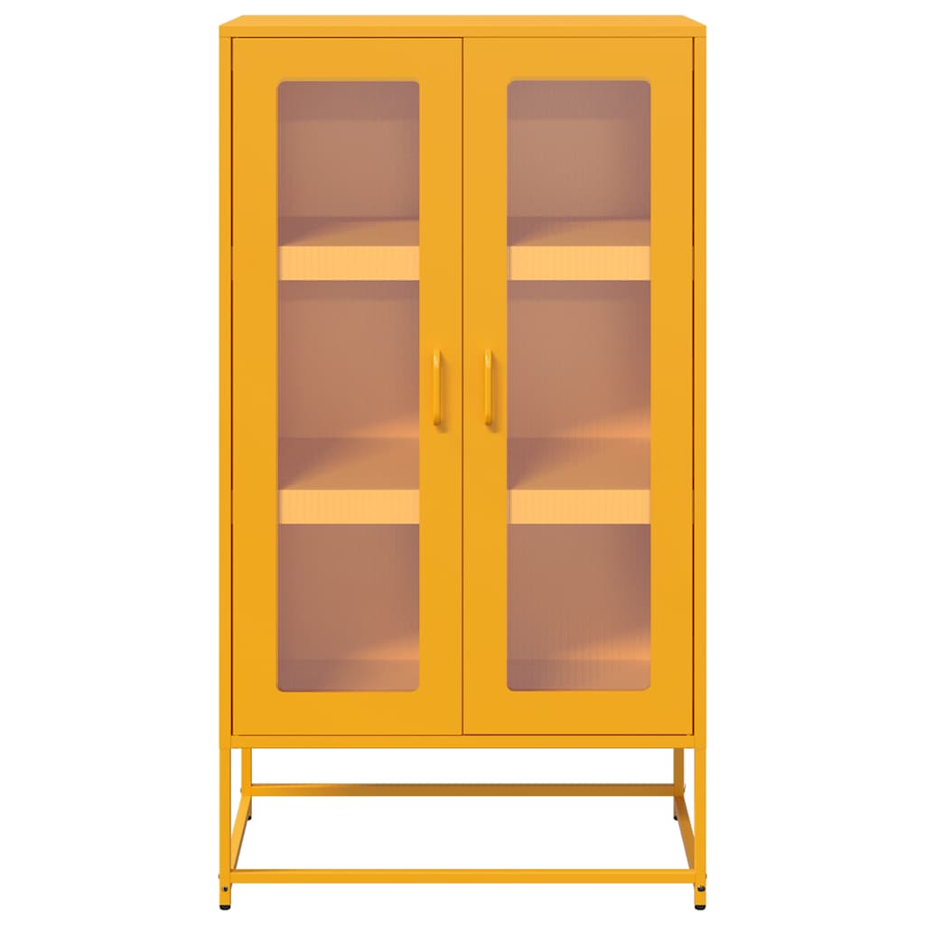 Steel Highboard 68cm Wide With 2 Doors - Vantage Home