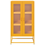 Steel Highboard 68cm Wide With 2 Doors - Vantage Home
